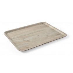 Dienblad Melamine | Hout Bedrukking Licht Eiken | Keuze uit 2 maten 240x350mm